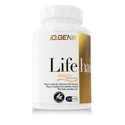 Life hair - Vitaminas para tu cabello | iO.GENIX Nutrition