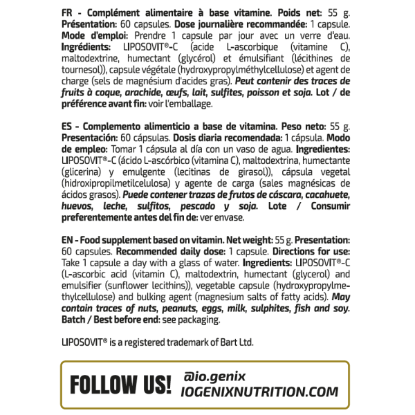 VITAMIN C Liposomal