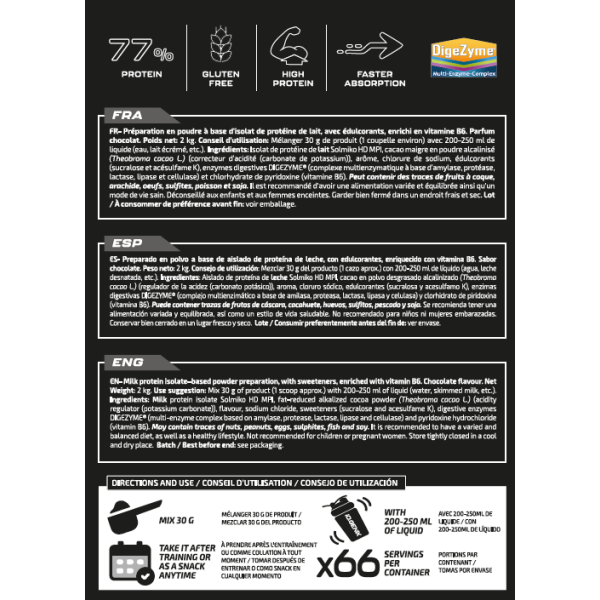 MILK PROTEIN ISOLATE 100%