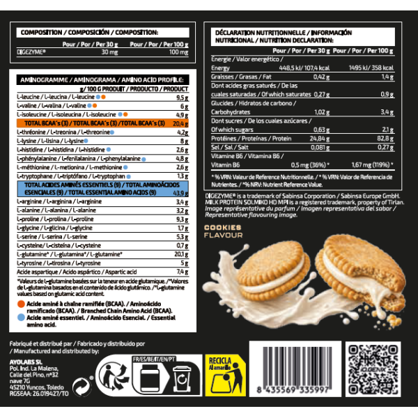 MILK PROTEIN ISOLATE 100%