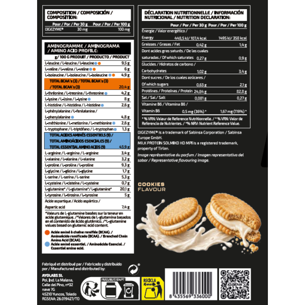 MILK PROTEIN ISOLATE 100%