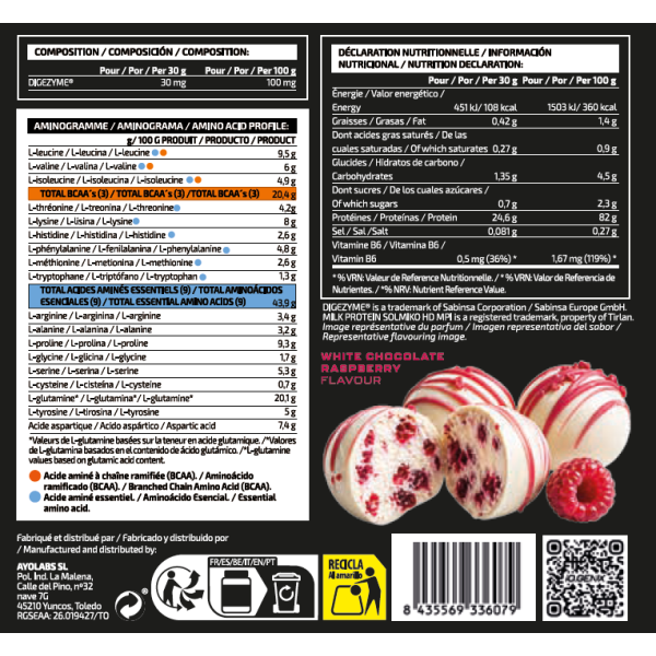 MILK PROTEIN ISOLATE 100%