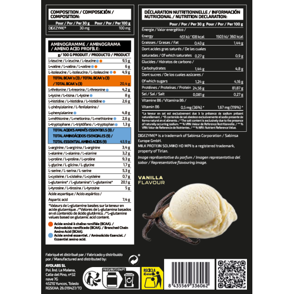 MILK PROTEIN ISOLATE 100%