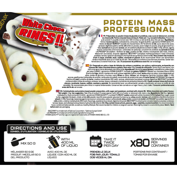 PROTEIN MASS PROFESSIONAL 4 KG