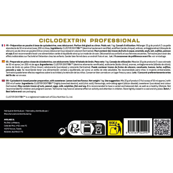 CICLODEXTRIN PROFESSIONAL