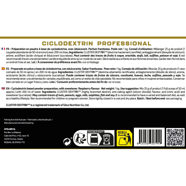 CICLODEXTRIN PROFESSIONAL