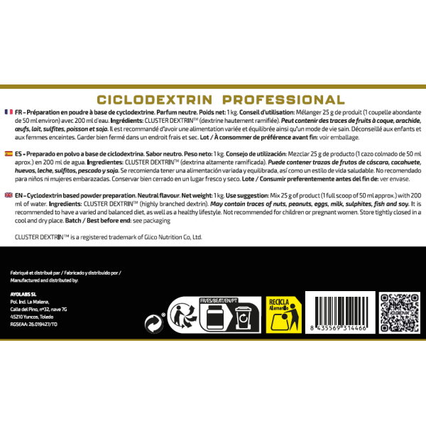 CICLODEXTRIN PROFESSIONAL
