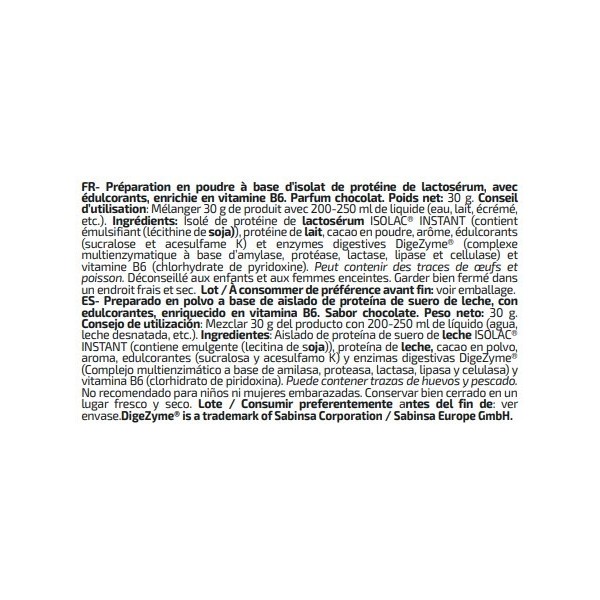 Monodosis Isolate Professional 30g