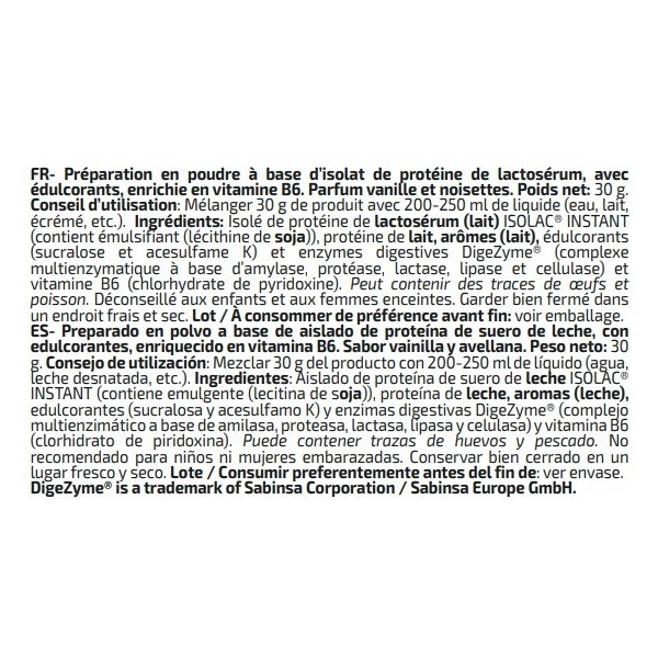 Monodosis Isolate Professional 30g