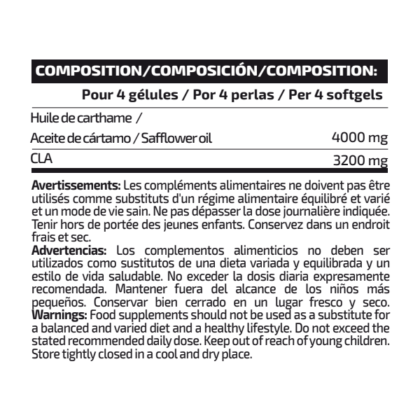 CLA 1000 MG 100 PERLAS