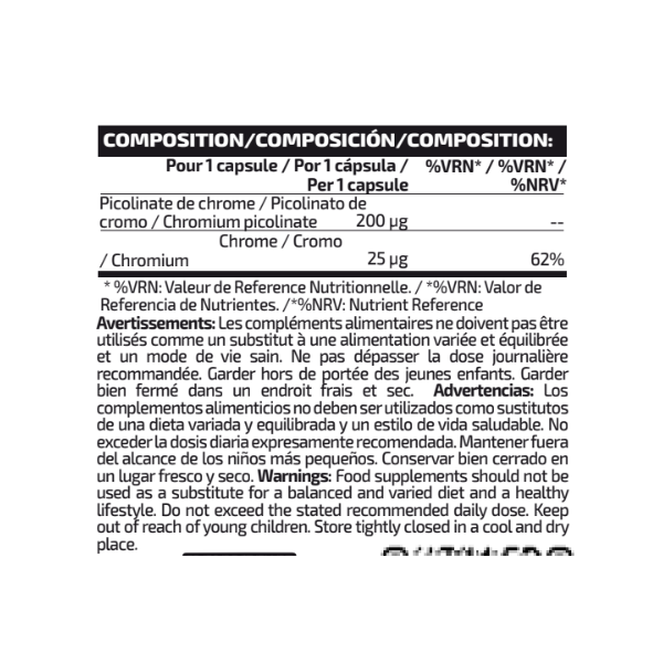 CHROMIUM PICOLINATE