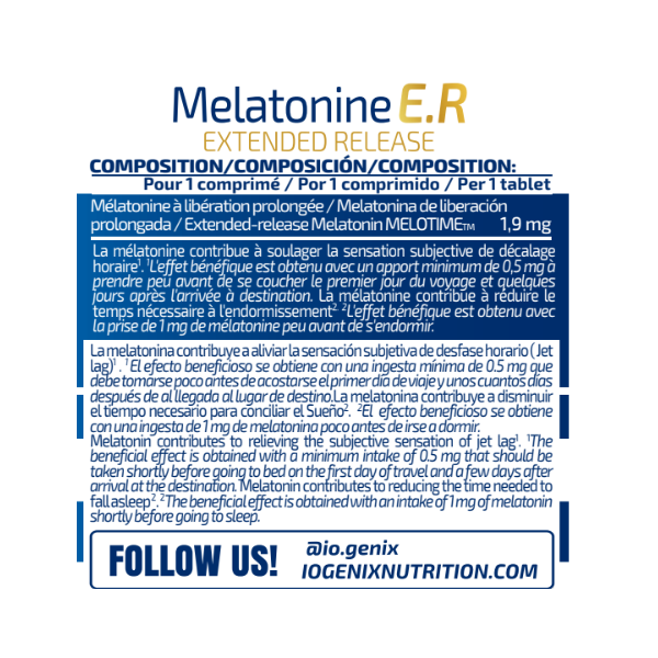 MELATONINE E.R