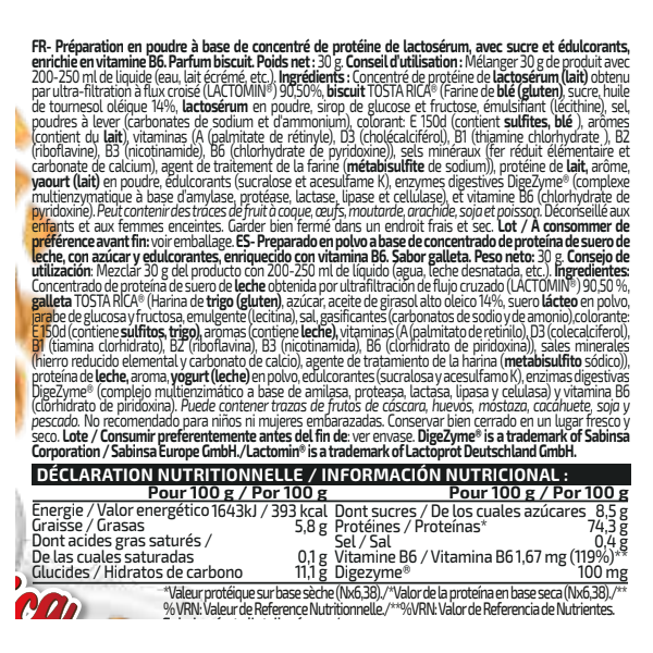 Monodosis Whey 80 Professional 30g