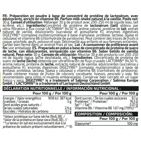 Monodosis Whey 80 Professional 30g