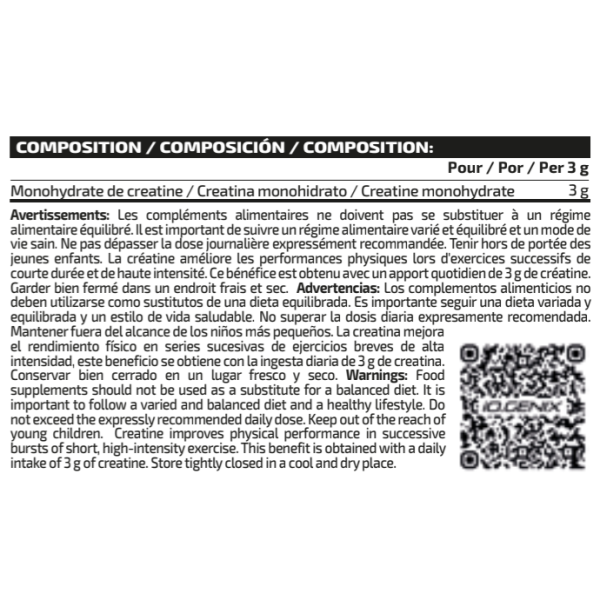 CREATINE MICRONIZED 300G