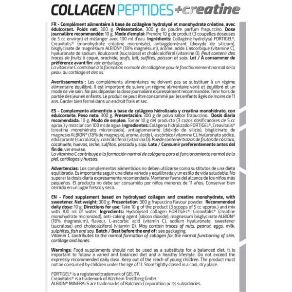 COLLAGEN PEPTIDES + CREATINE