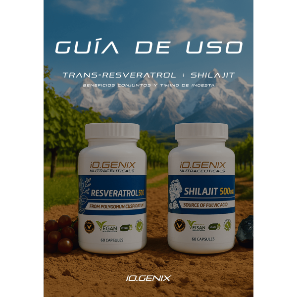 Guía Shilajit y Resveratrol. Uso y combinación