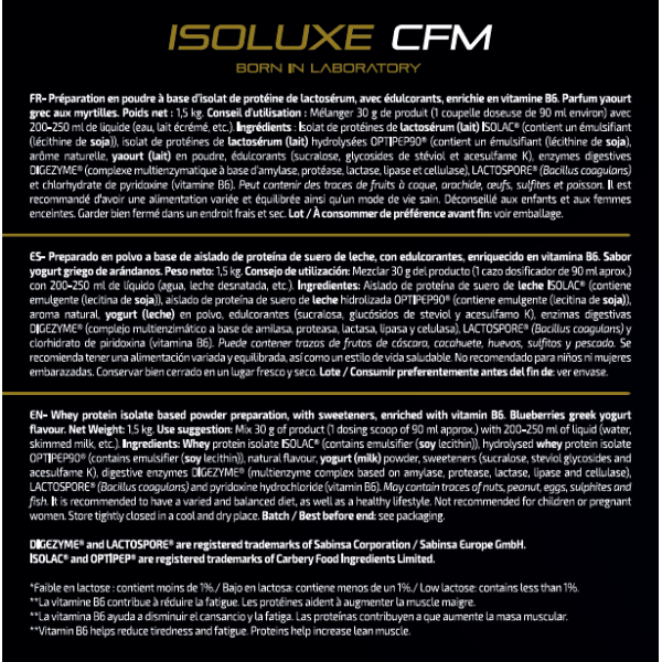 Isoluxe CFM 1'5 KG