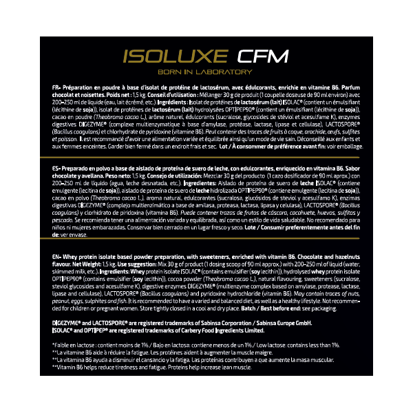 Isoluxe CFM 1'5 KG