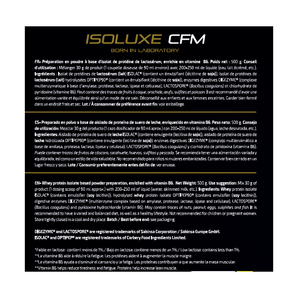 Isoluxe CFM 1'5 KG