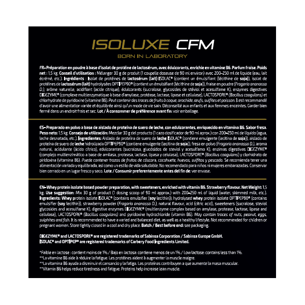 Isoluxe CFM 1'5 KG