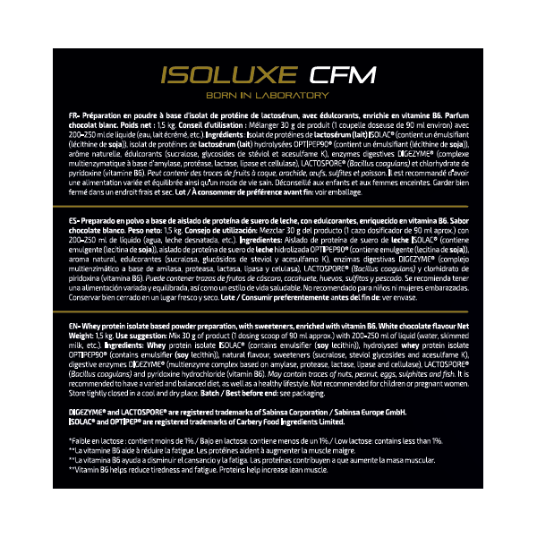 Isoluxe CFM 1'5 KG