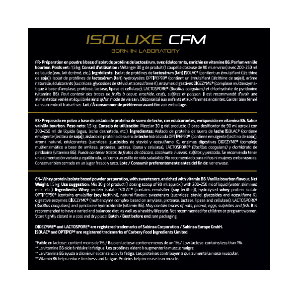 Isoluxe CFM 1'5 KG