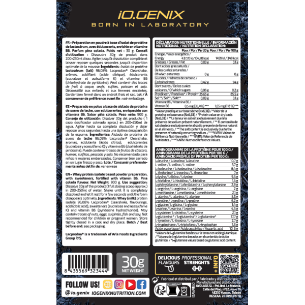 SOBRE ISO ZERO CLEAR 30g