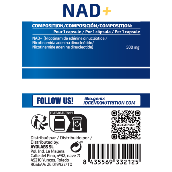 NAD+ 500mg