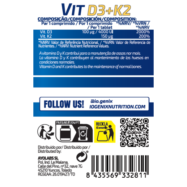 Vit D3 + K2