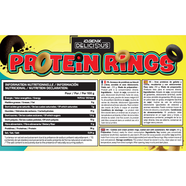 CEREALES PROTEIN RINGS