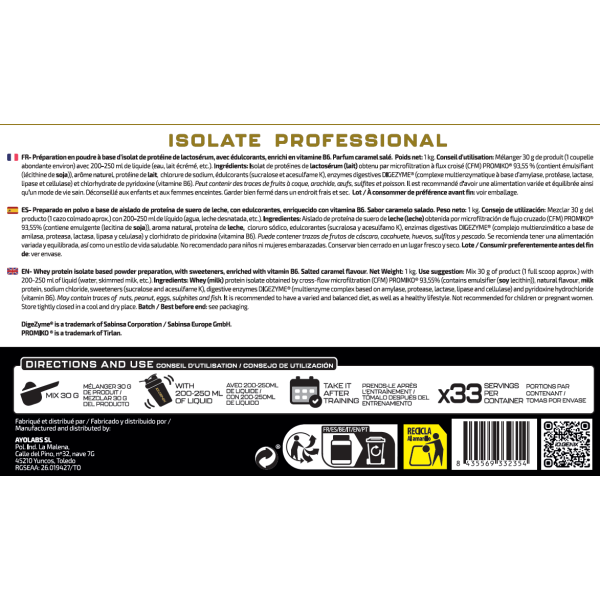 ISOLATE PROFESSIONAL 1KG