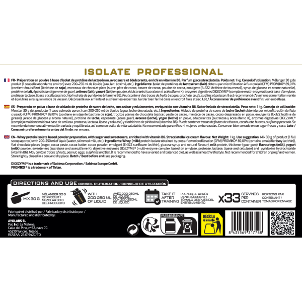 ISOLATE PROFESSIONAL 1KG