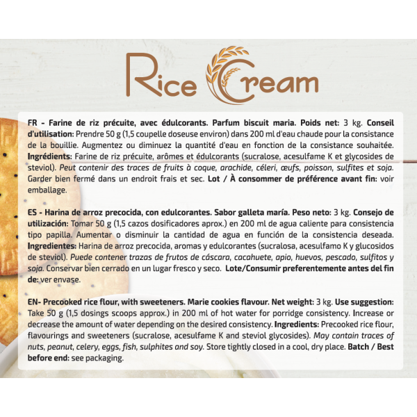 Crema de Arroz 3KG