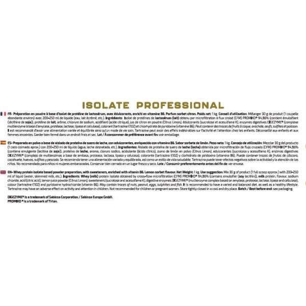 ISOLATE PROFESSIONAL 1KG