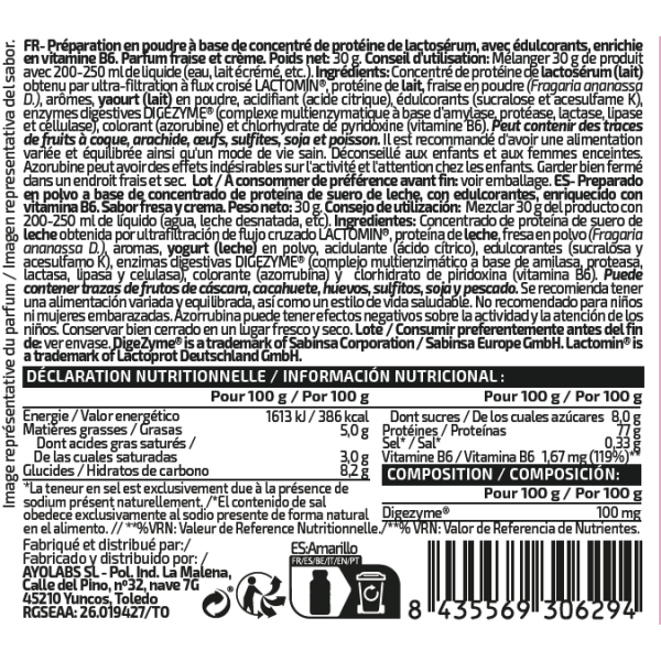 Monodosis Whey 80 Professional 30g
