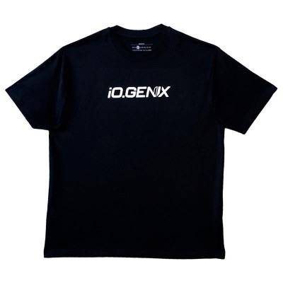 Camiseta Oversize Negra para entrenar | iO GENIX