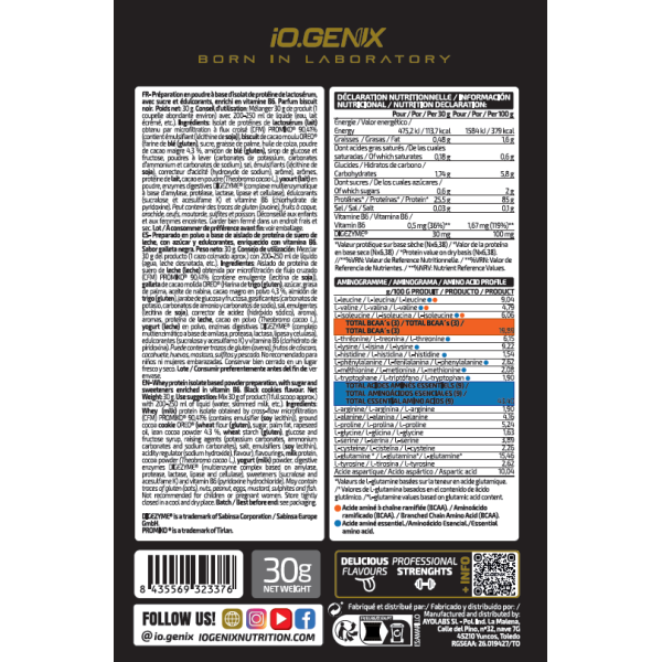 Sobres Monodosis Isolate - 30g