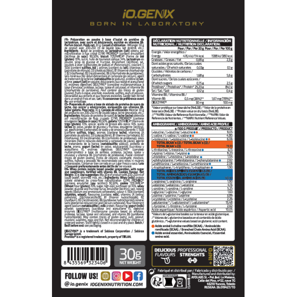Sobres Monodosis Isolate - 30g