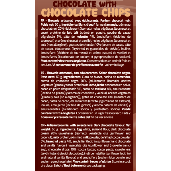 PROTEIN BROWNIE (15 uds)