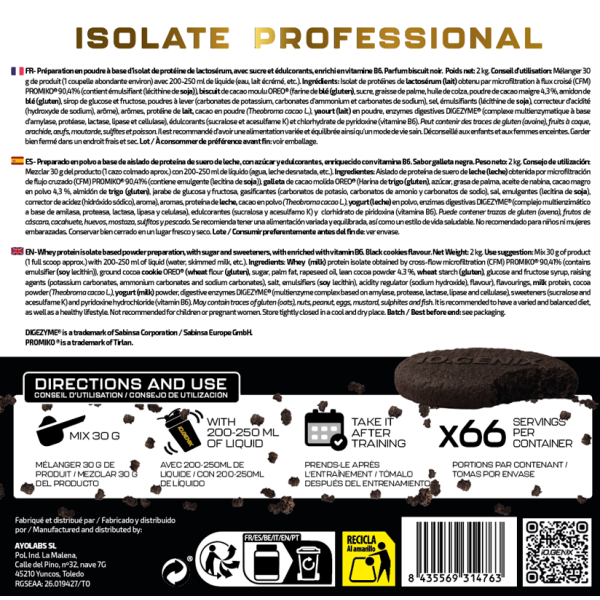 ISOLATE PROFESSIONAL 2 KG