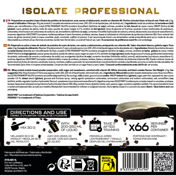 ISOLATE PROFESSIONAL 2 KG