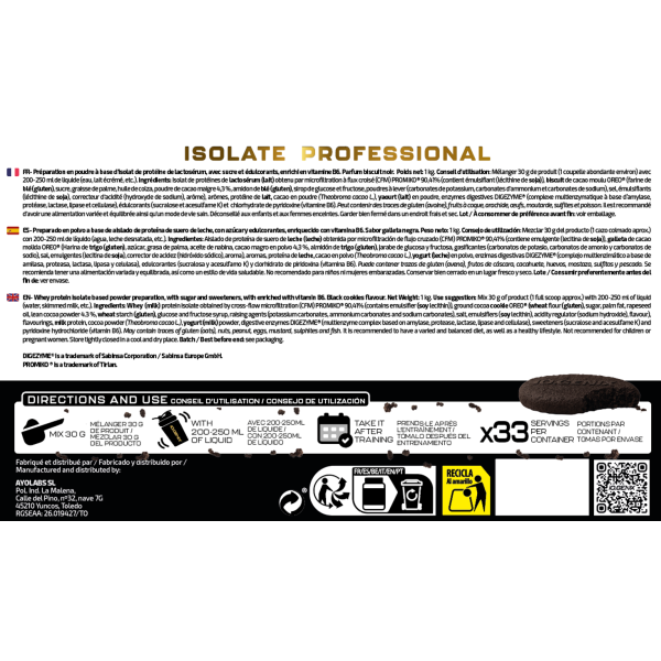 ISOLATE PROFESSIONAL 1KG