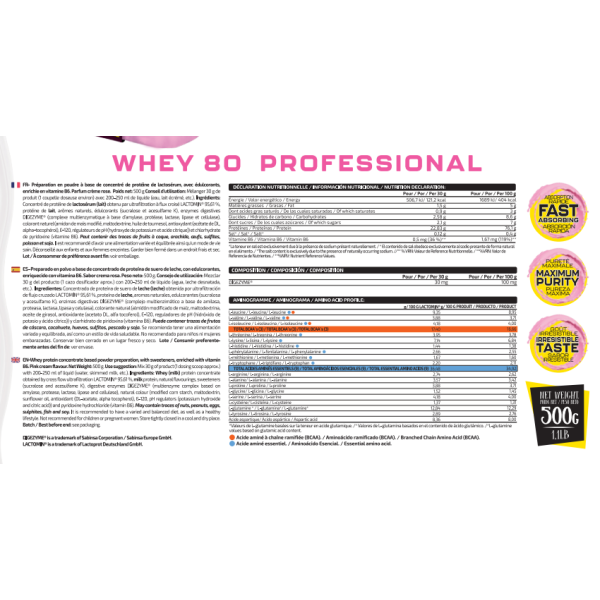 WHEY 80 PROFESSIONAL 500G