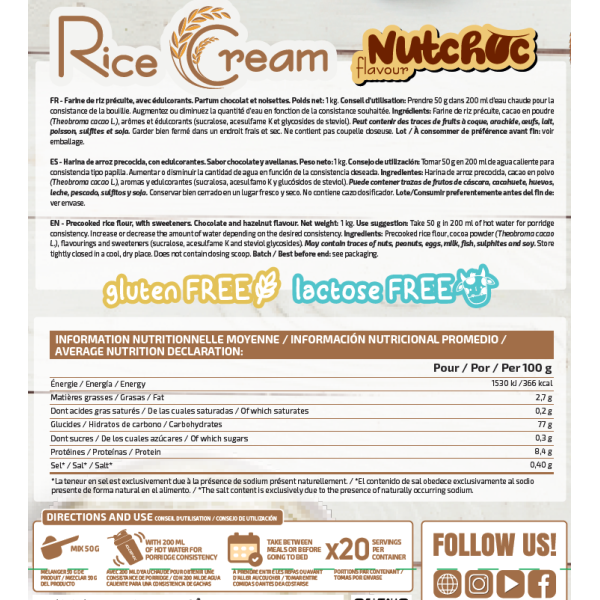 Crema de Arroz