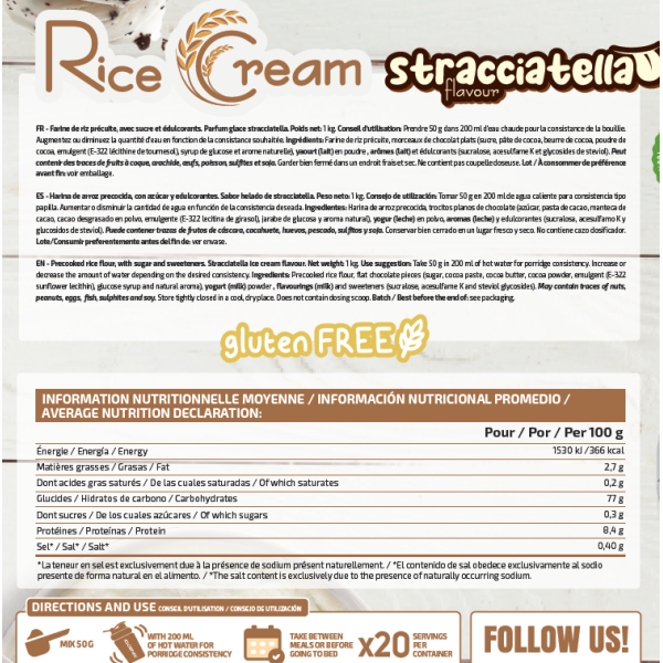 Crema de Arroz