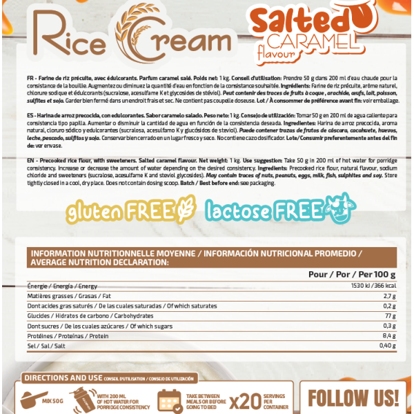 Crema de Arroz