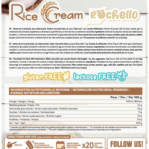 Crema de Arroz
