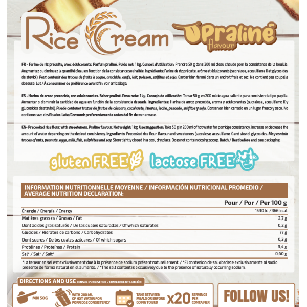 Crema de Arroz