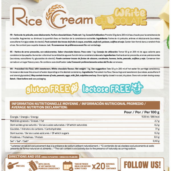 Crema de Arroz